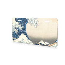 Great Wave aluminum front license plate