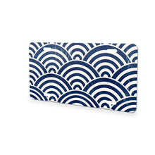 Ukiyo-e Wave Pattern aluminum front license plate