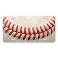 Baseball Stitch aluminum front license plate