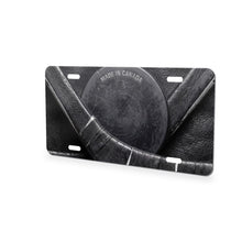 Hockey aluminum front license plate