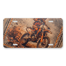 Motocross Dirt Bike aluminum front license plate