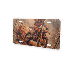 Motocross Dirt Bike aluminum front license plate