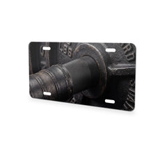 Barbell Lifting aluminum front license plate