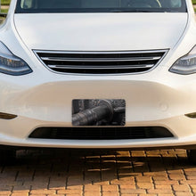 Barbell Lifting aluminum front license plate