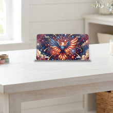 July 4th Fireworks aluminum front license plate