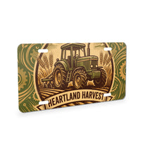 Farm Agriculture aluminum front license plate