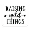Raising Wild Things - Mom mouse pad, front view