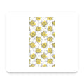 Wildflower Yellow Graffiti mouse pad, front view