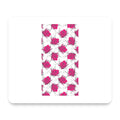 Wildflower Pink Graffiti mouse pad, front view