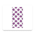 Wildflower Purple Graffiti mouse pad, front view