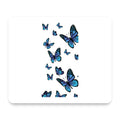 Blue Butterflies Butterfly mouse pad, front view