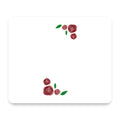 Water colored Roses mouse pad, front view
