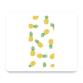 Repeating Pineapple Pattern mouse pad, front view