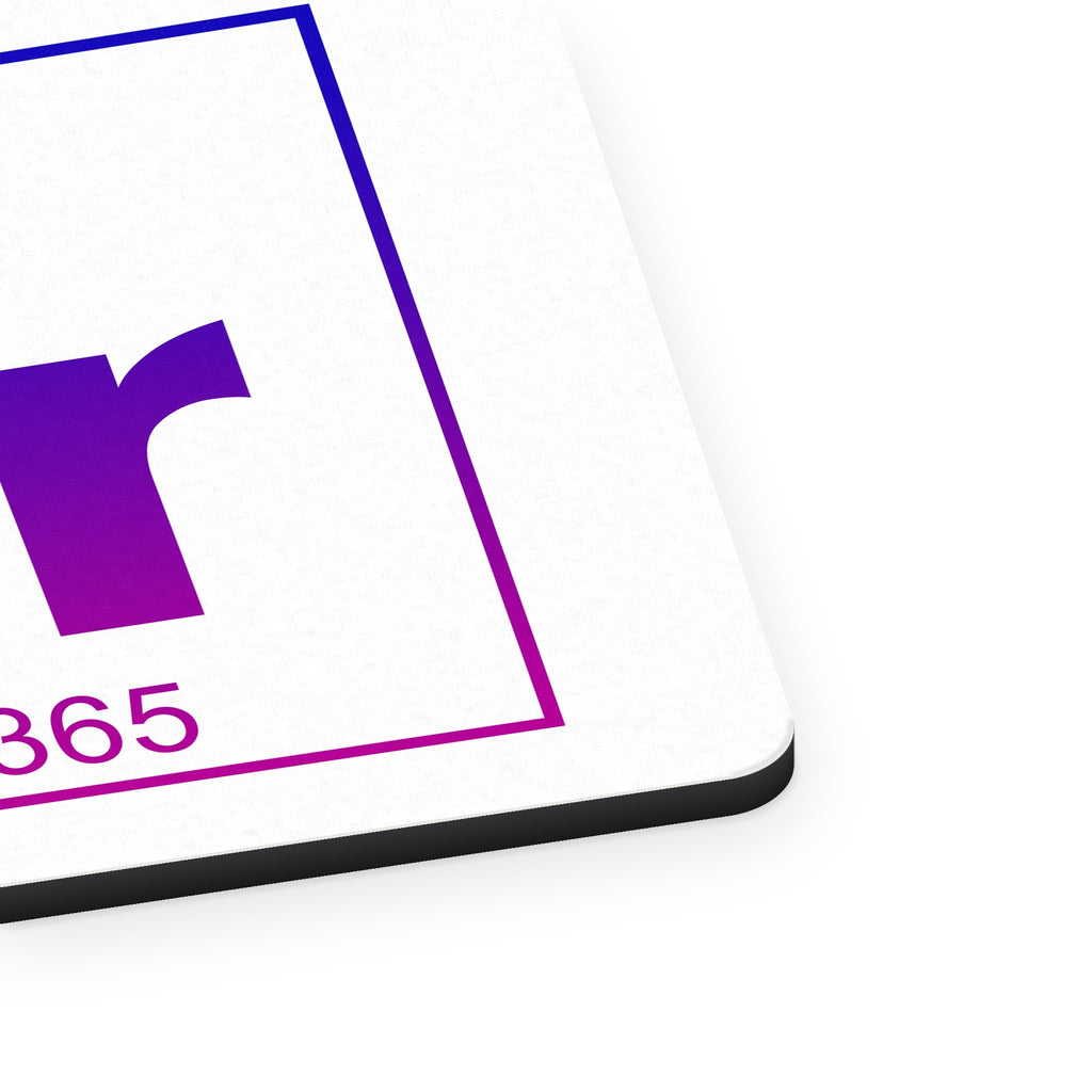 Entrepreneur Grind GR Element mouse pad, close-up of the fabric surface and rubber edge