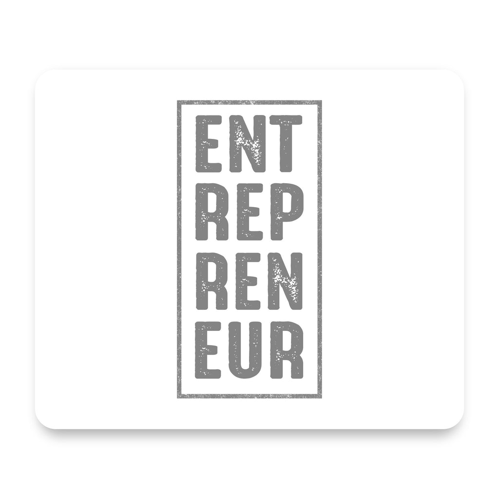 Entrepreneur Word Art mouse pad, front view