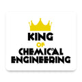 King of Chemical Engineering mouse pad, front view