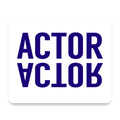 Actor (Reflection) mouse pad, front view
