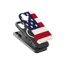 Classic American Flag magnetic tough case for iPhone