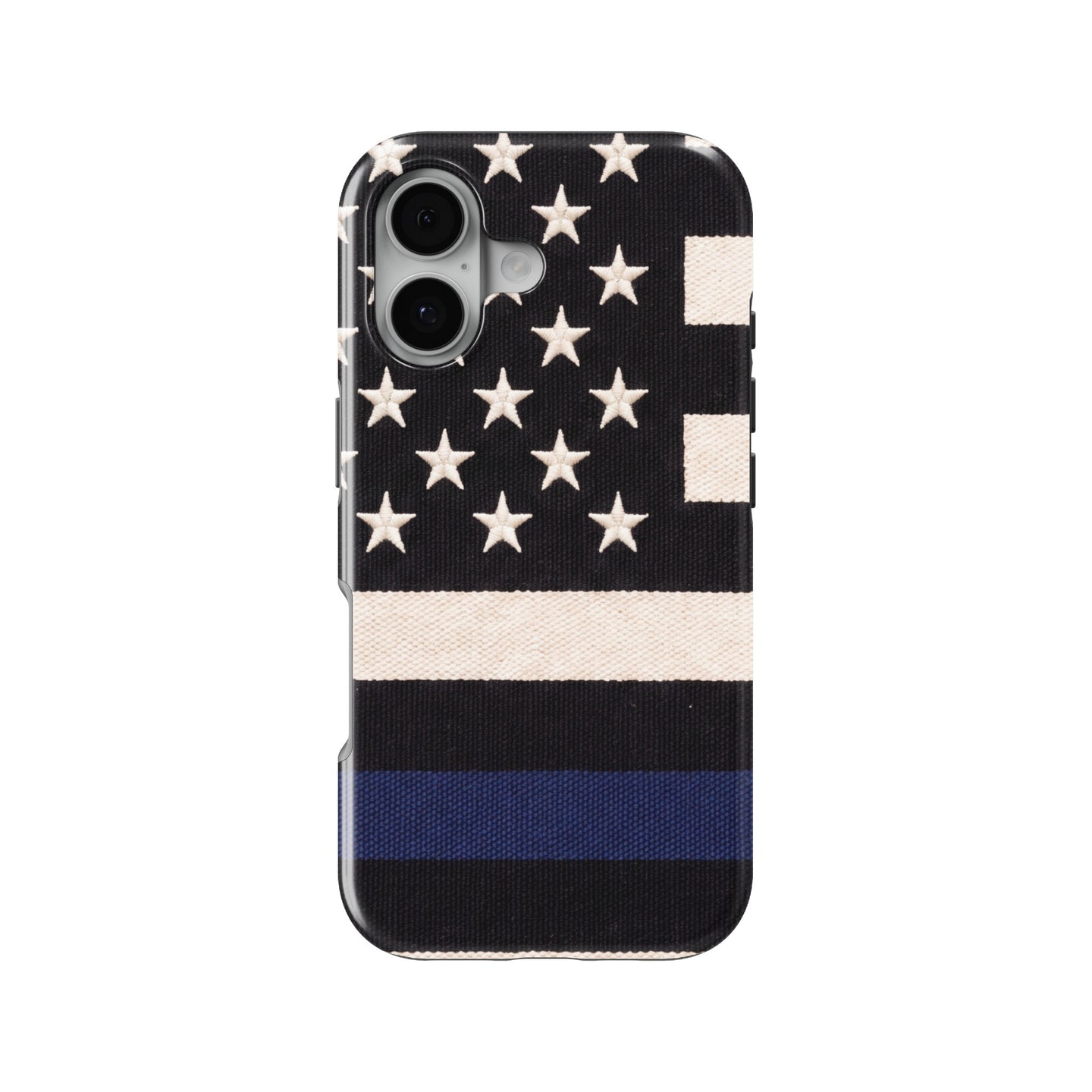 Thin Blue Line Flag magnetic tough case for iPhone