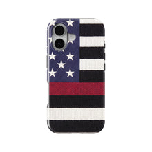 Thin Red Line Flag magnetic tough case for iPhone