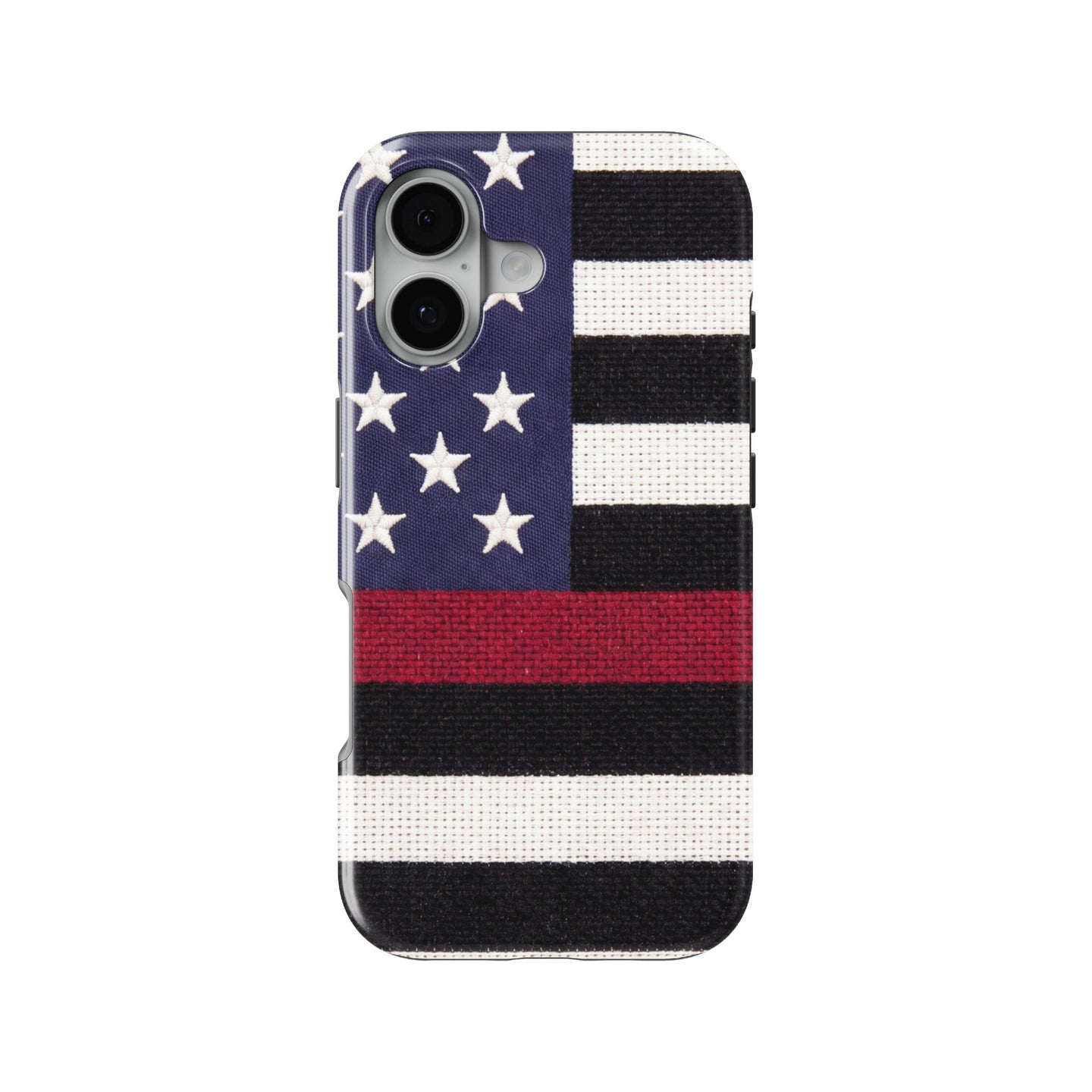 Thin Red Line Flag magnetic tough case for iPhone