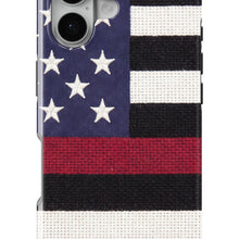 Thin Red Line Flag magnetic tough case for iPhone