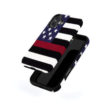 Thin Red Line Flag magnetic tough case for iPhone