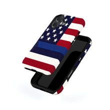 Blue Line K9 Paw Flag magnetic tough case for iPhone