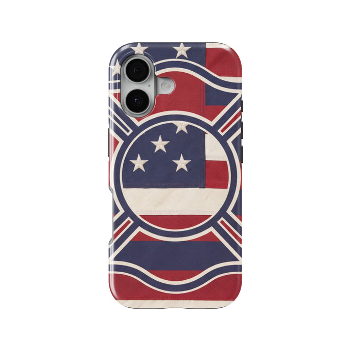 Firefighter Maltese Flag magnetic tough case for iPhone