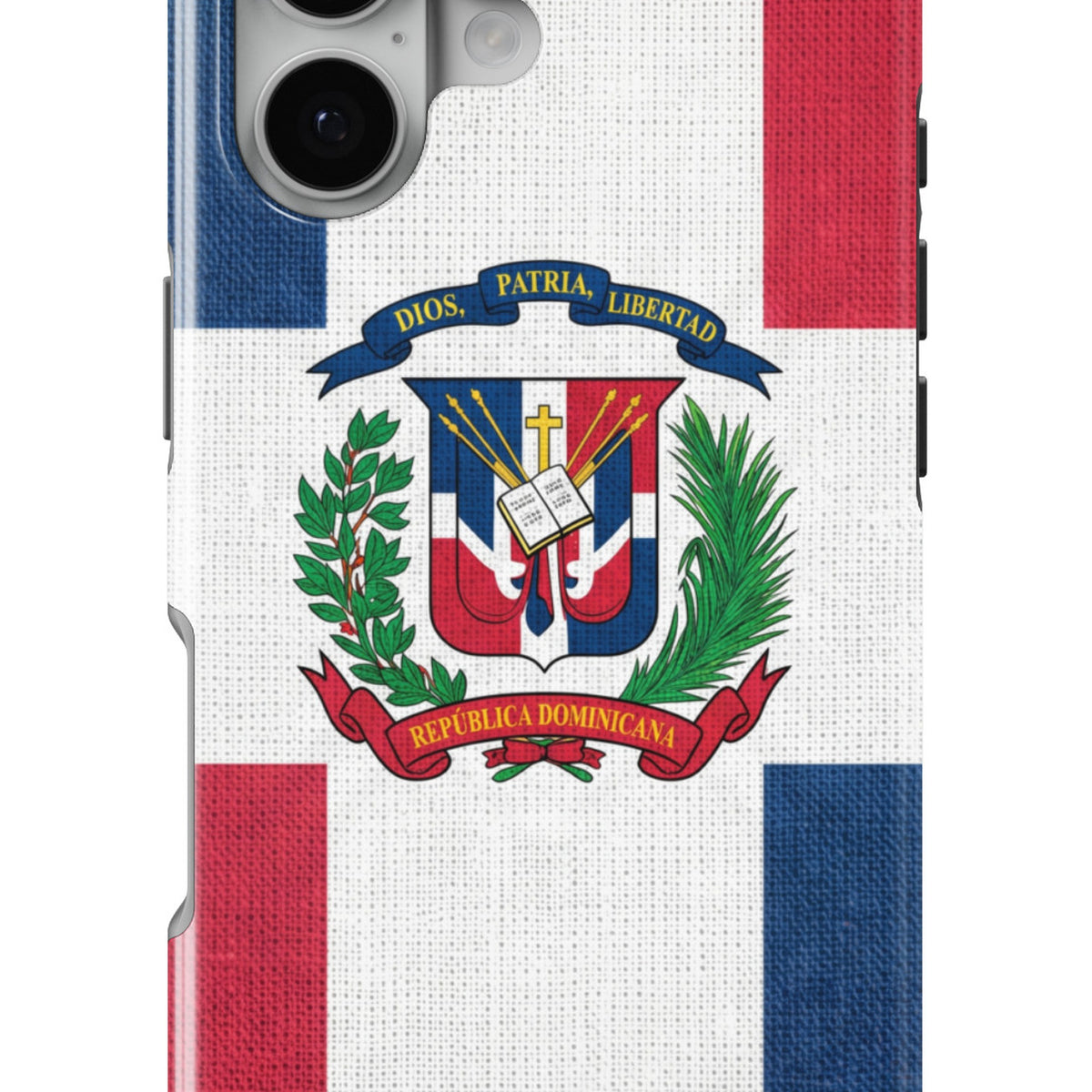 Dominican Republic Flag Pride magnetic tough case for iPhone