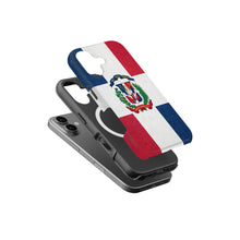 Dominican Republic Flag Pride magnetic tough case for iPhone