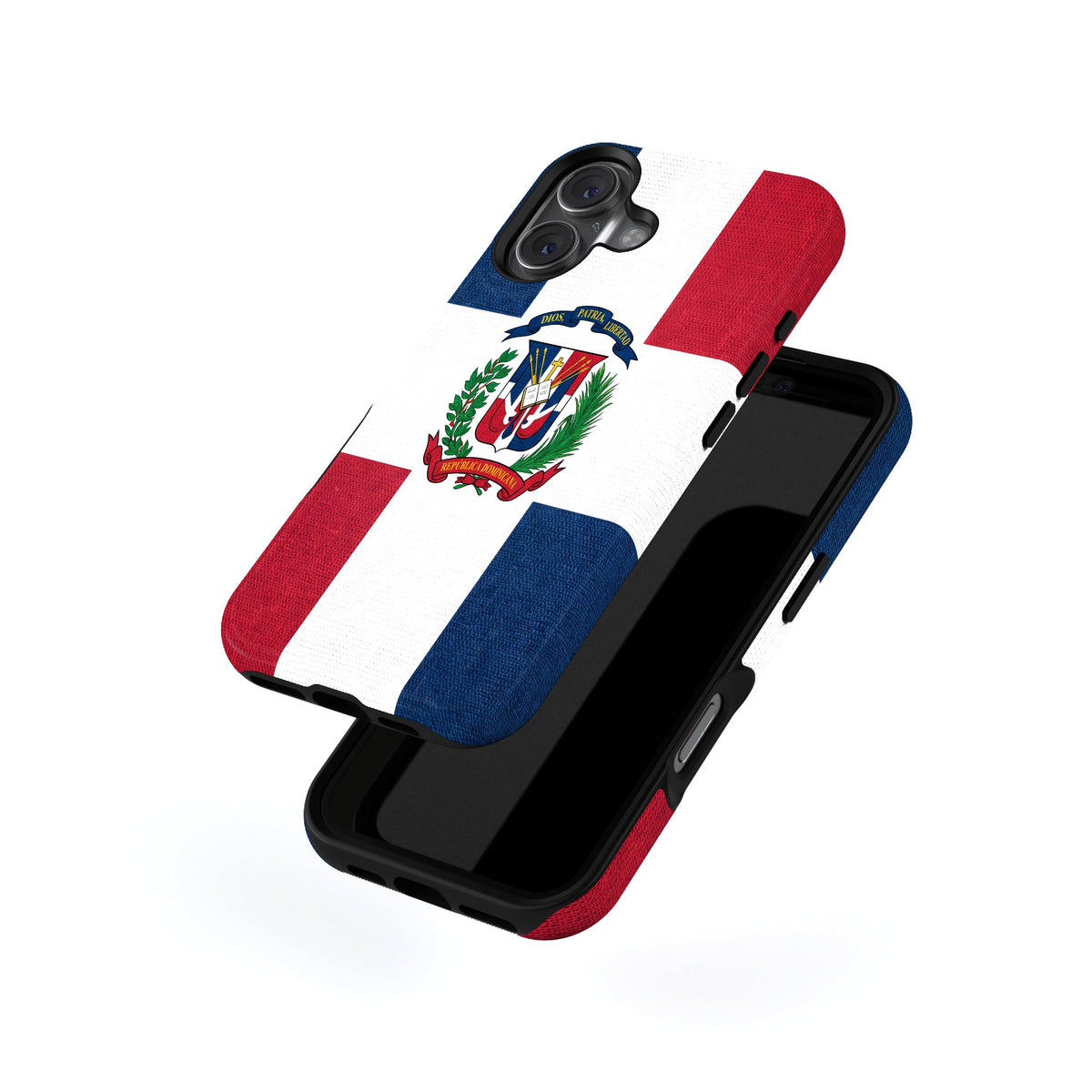 Dominican Republic Flag Pride magnetic tough case for iPhone