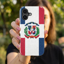 Dominican Republic Flag Pride magnetic tough case for iPhone