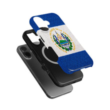 El Salvador Flag Pride magnetic tough case for iPhone