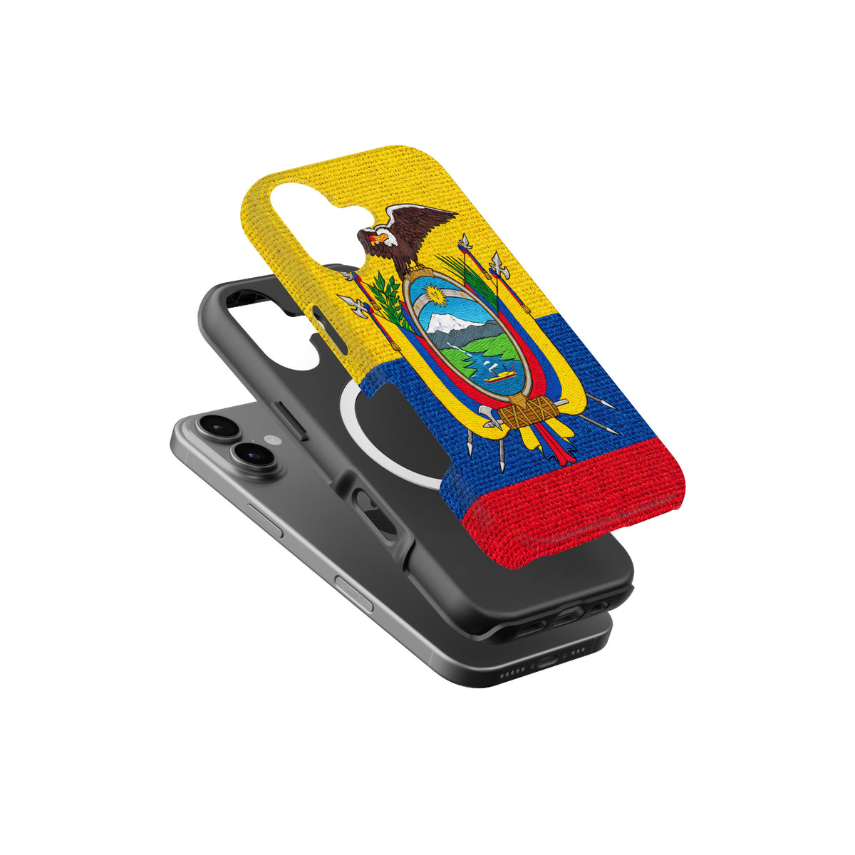 Ecuador Flag Pride magnetic tough case for iPhone