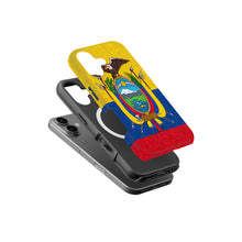Ecuador Flag Pride magnetic tough case for iPhone