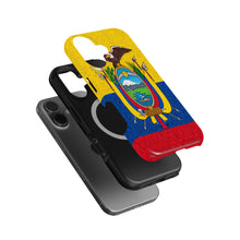 Ecuador Flag Pride magnetic tough case for iPhone
