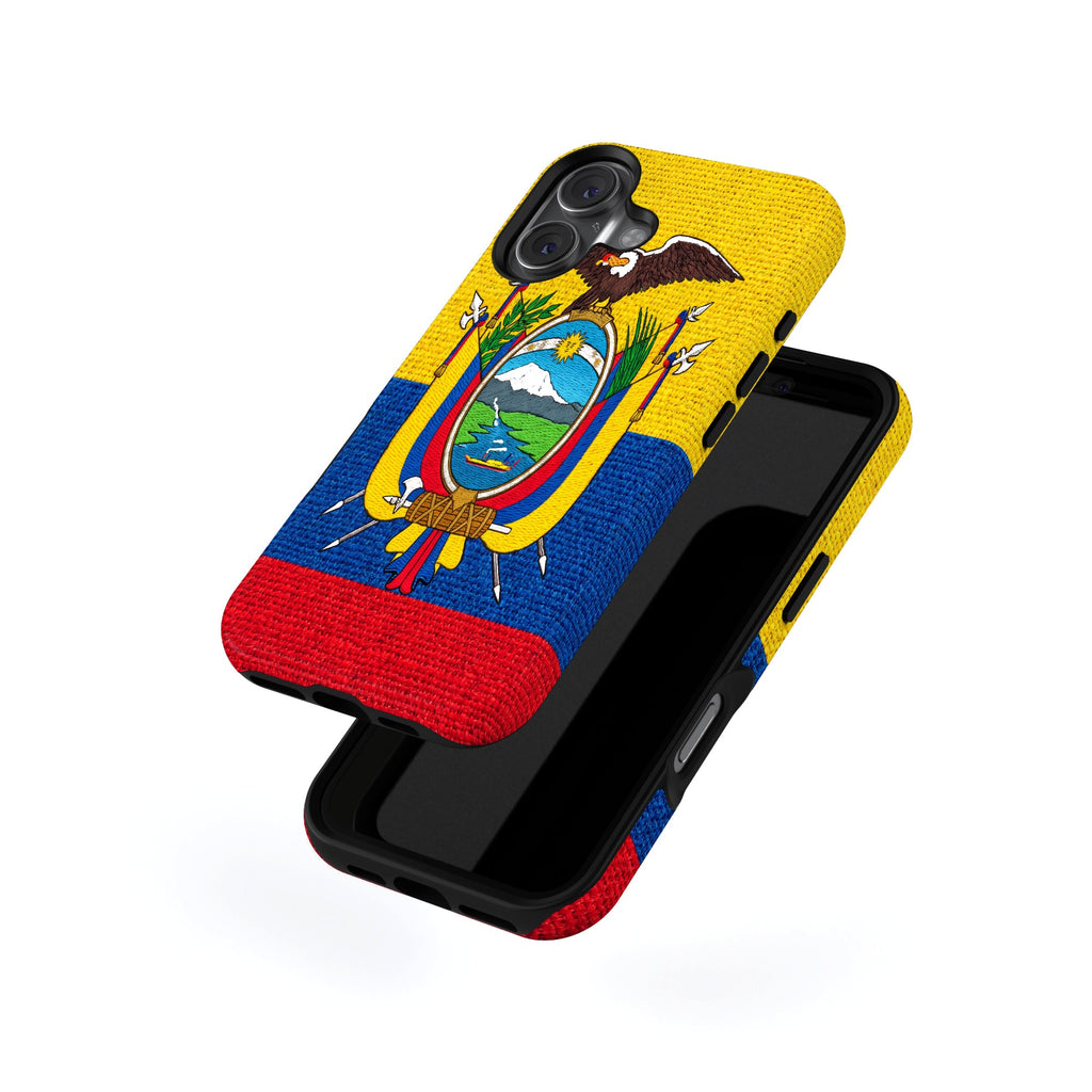 Ecuador Flag Pride magnetic tough case for iPhone