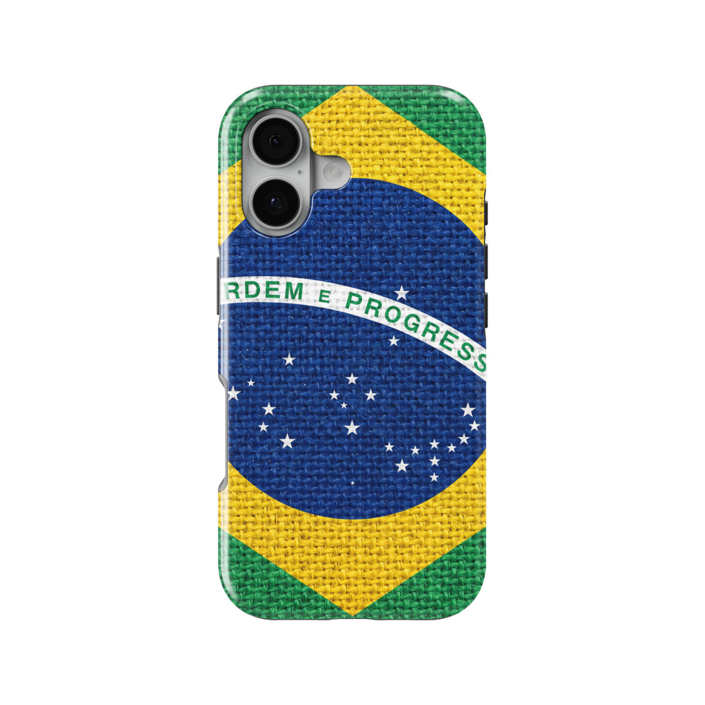 Brazil Flag Pride magnetic tough case for iPhone