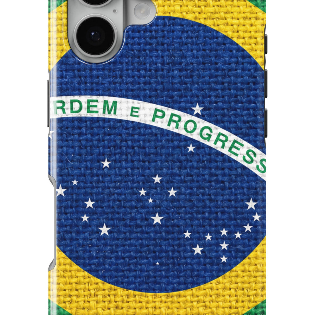 Brazil Flag Pride magnetic tough case for iPhone
