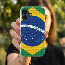 Brazil Flag Pride magnetic tough case for iPhone