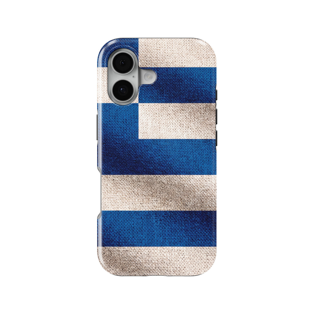 Greece Flag Pride magnetic tough case for iPhone