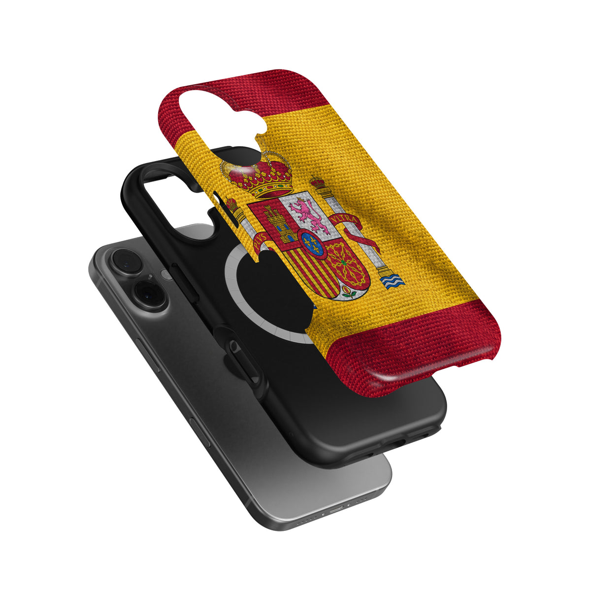 Spain Flag Pride magnetic tough case for iPhone