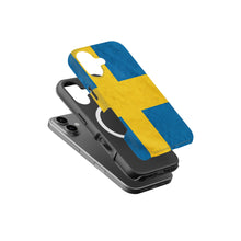 Sweden Flag Pride magnetic tough case for iPhone