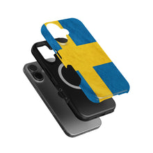 Sweden Flag Pride magnetic tough case for iPhone