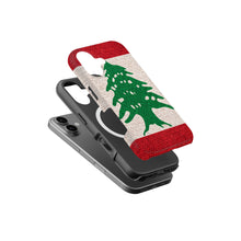 Lebanon Flag Pride magnetic tough case for iPhone