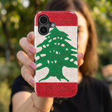 Lebanon Flag Pride magnetic tough case for iPhone