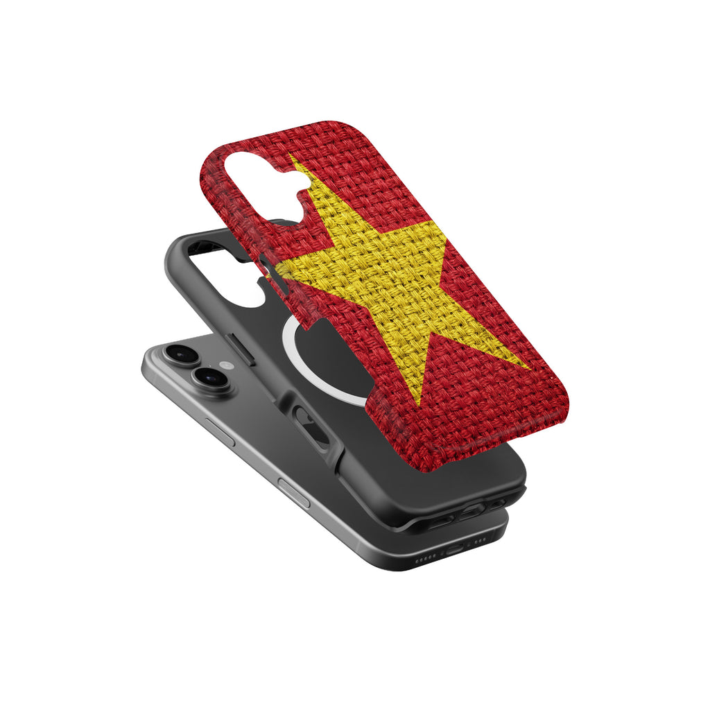 Vietnam Flag Pride magnetic tough case for iPhone