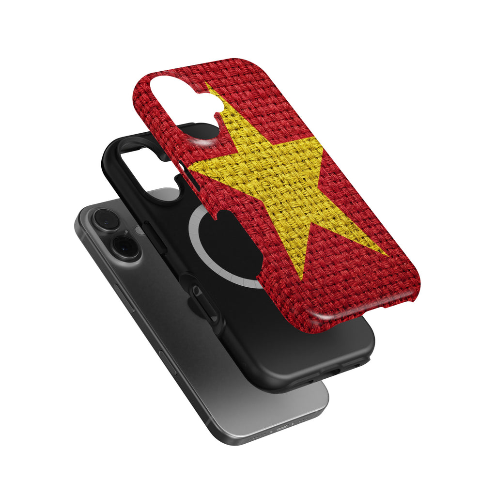 Vietnam Flag Pride magnetic tough case for iPhone