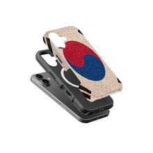 South Korea Flag Pride magnetic tough case for iPhone